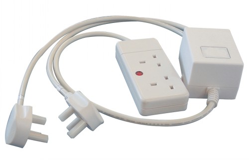 LightSafe Contactor / Relay 13 amp 2 Socket