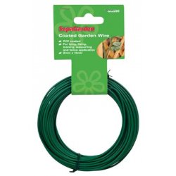 Garden Wire PVC Coated 2mm x 30m