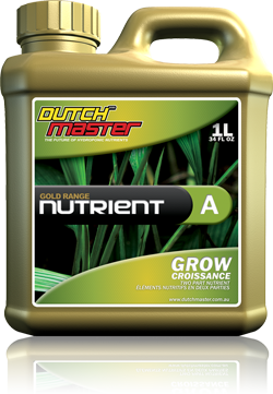 Dutch Master Gold Range Nutrient Grow A&B